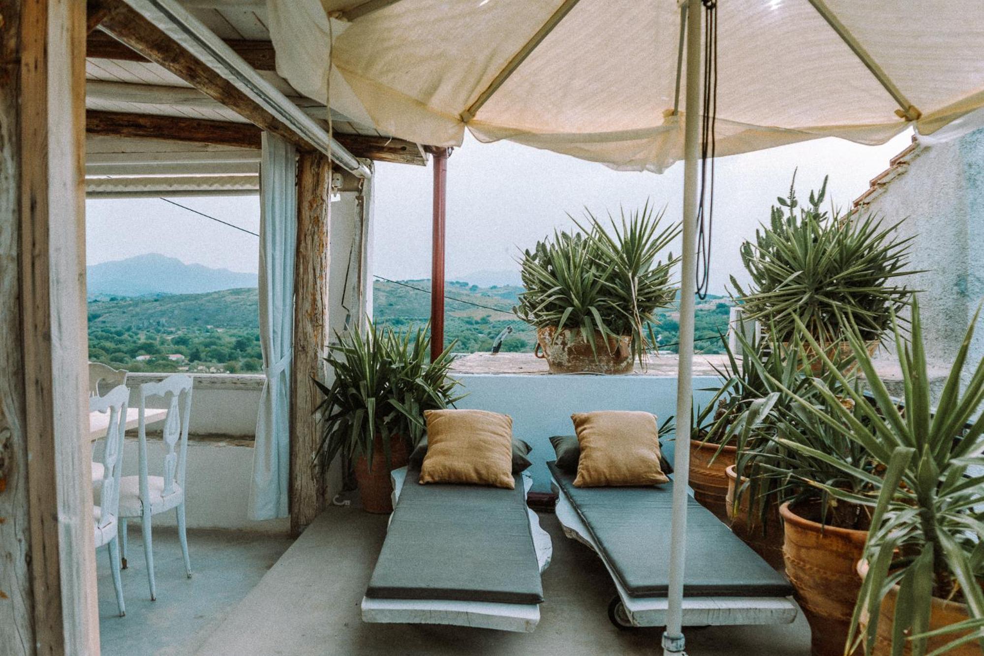 Antonia'S Stonebuilt Mansion With A Private Pool Villa Armenoi  Exterior photo